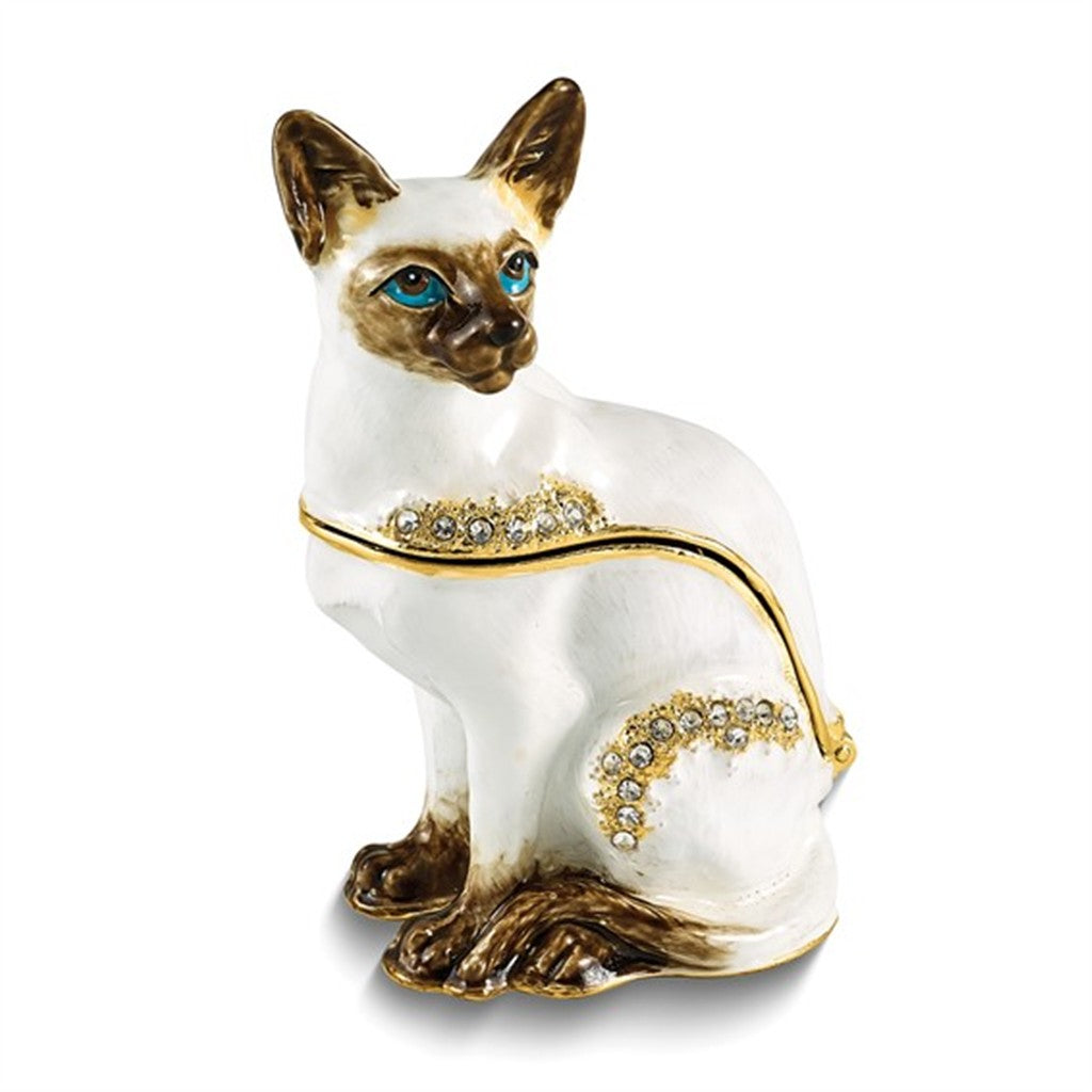 Siamese Cat Trinket Box