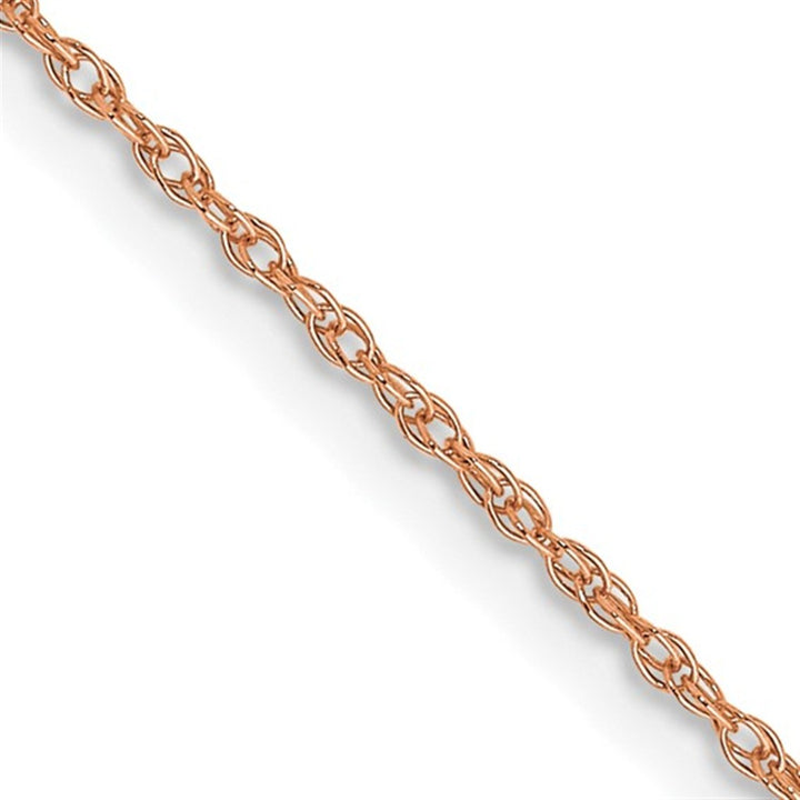 14 Karat 0.7 MM Loose Rope Chain 20" Long