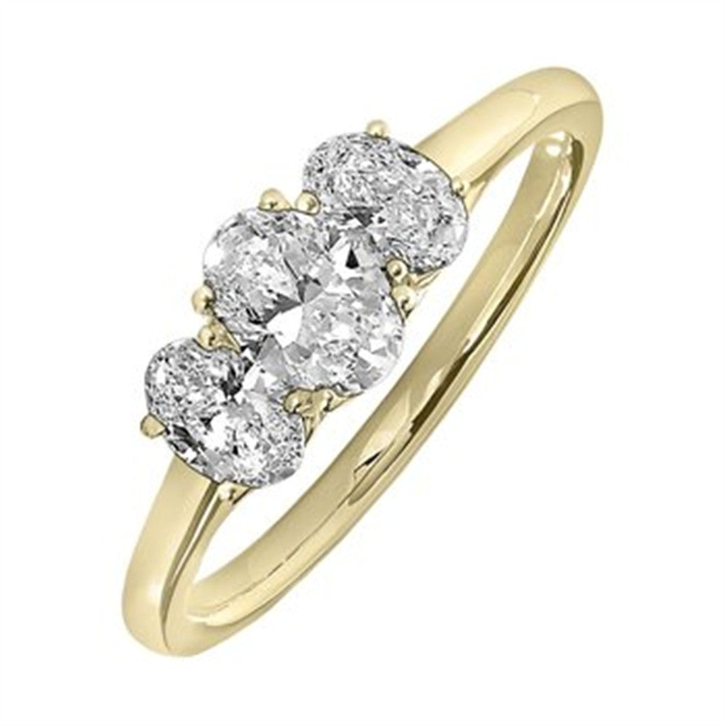 Lab Diamond Engagement Ring
