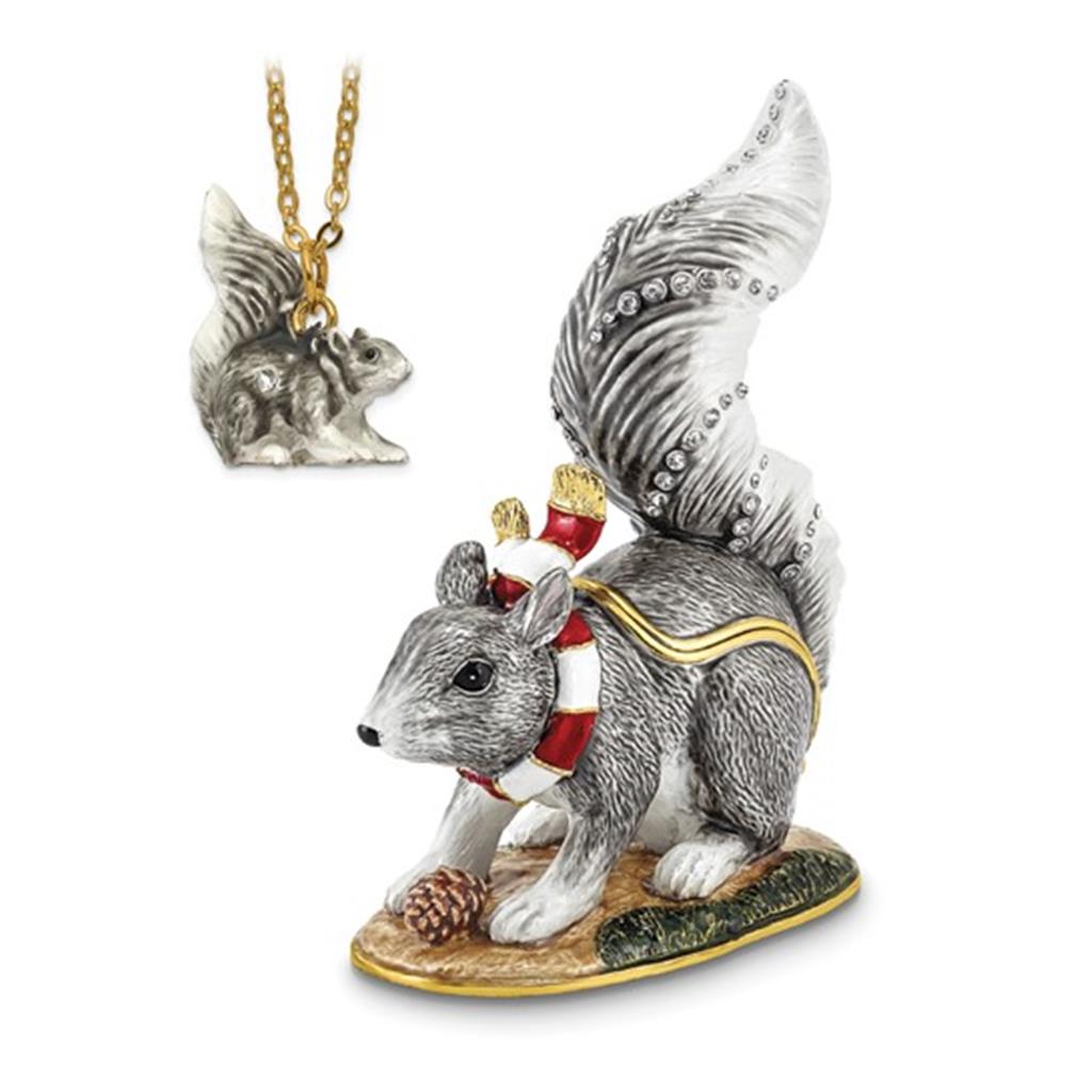 Squirrel Trinket Box