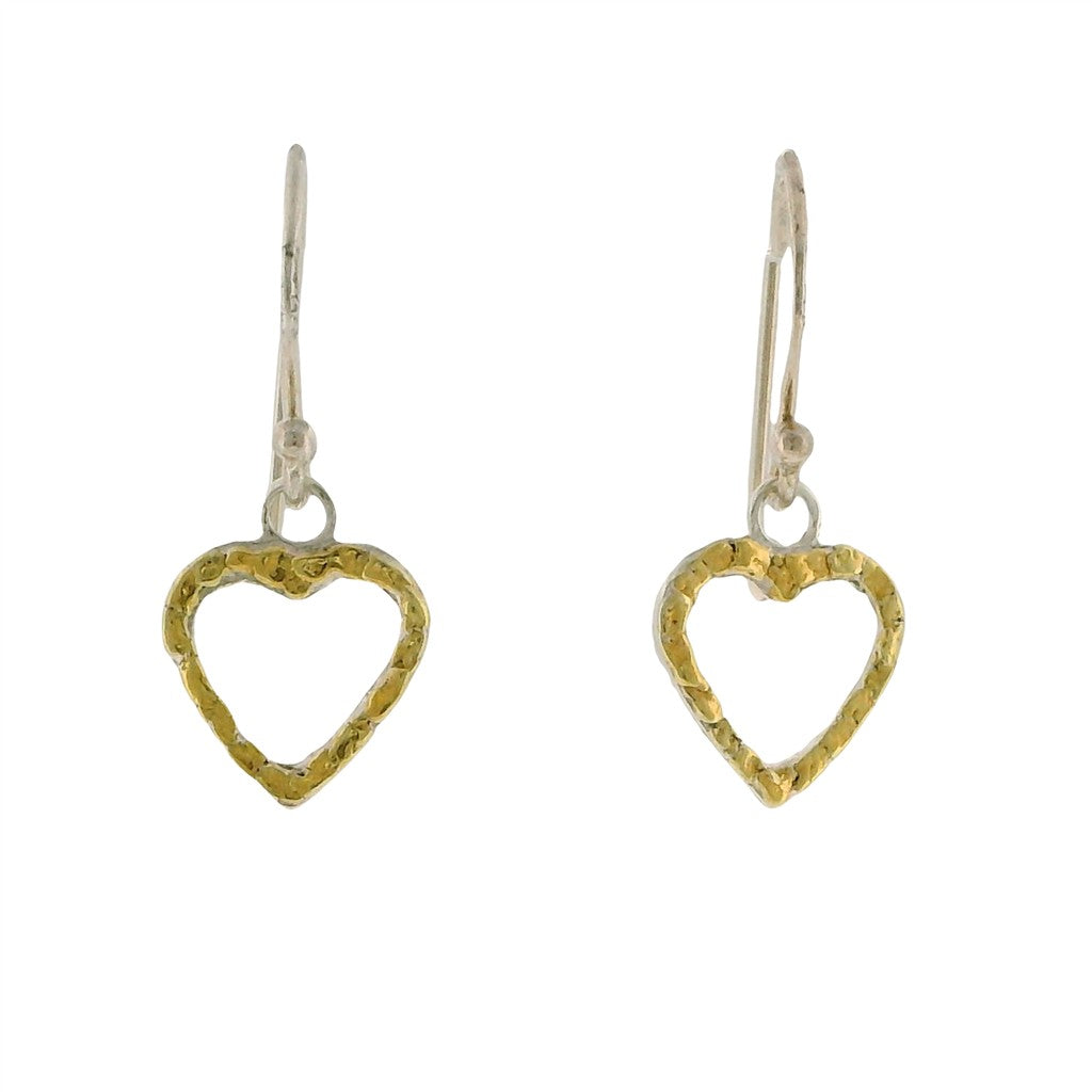 Sterling Silver Earrings Accented with Alaskan Gold Nuggets