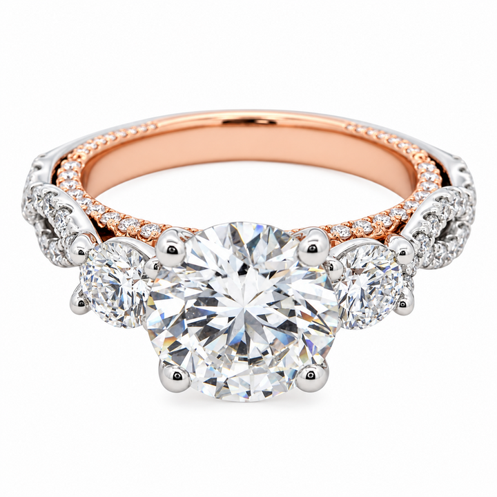 Lab Diamond Engagement Ring