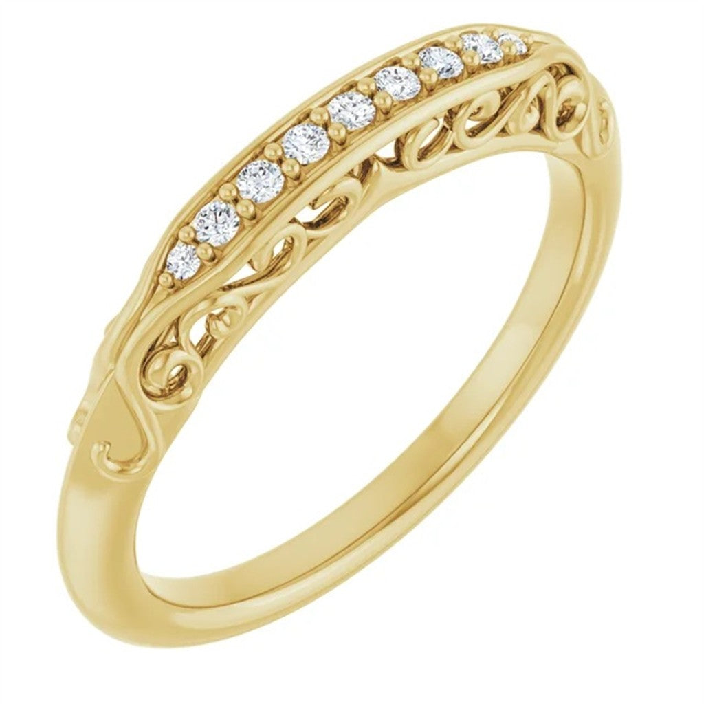 Diamond Wedding Band