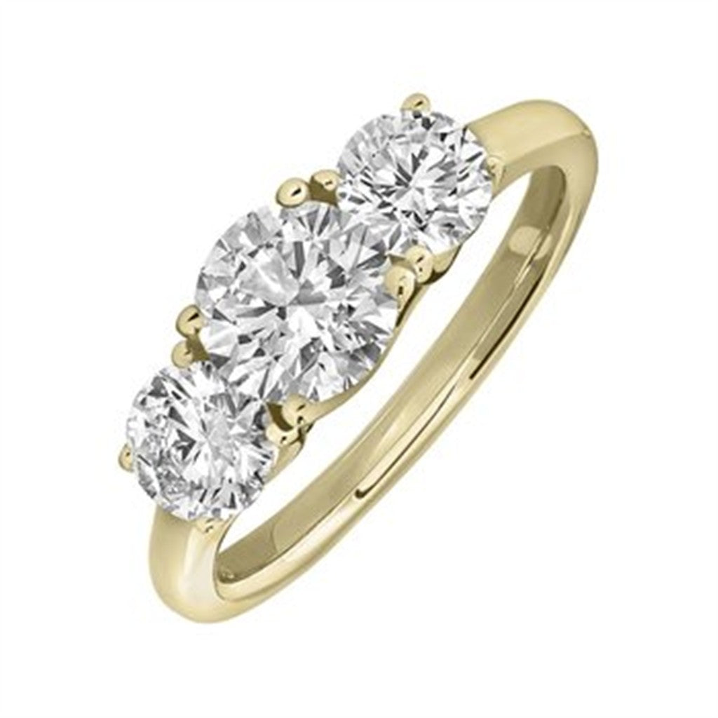 Lab Diamond Engagement Ring