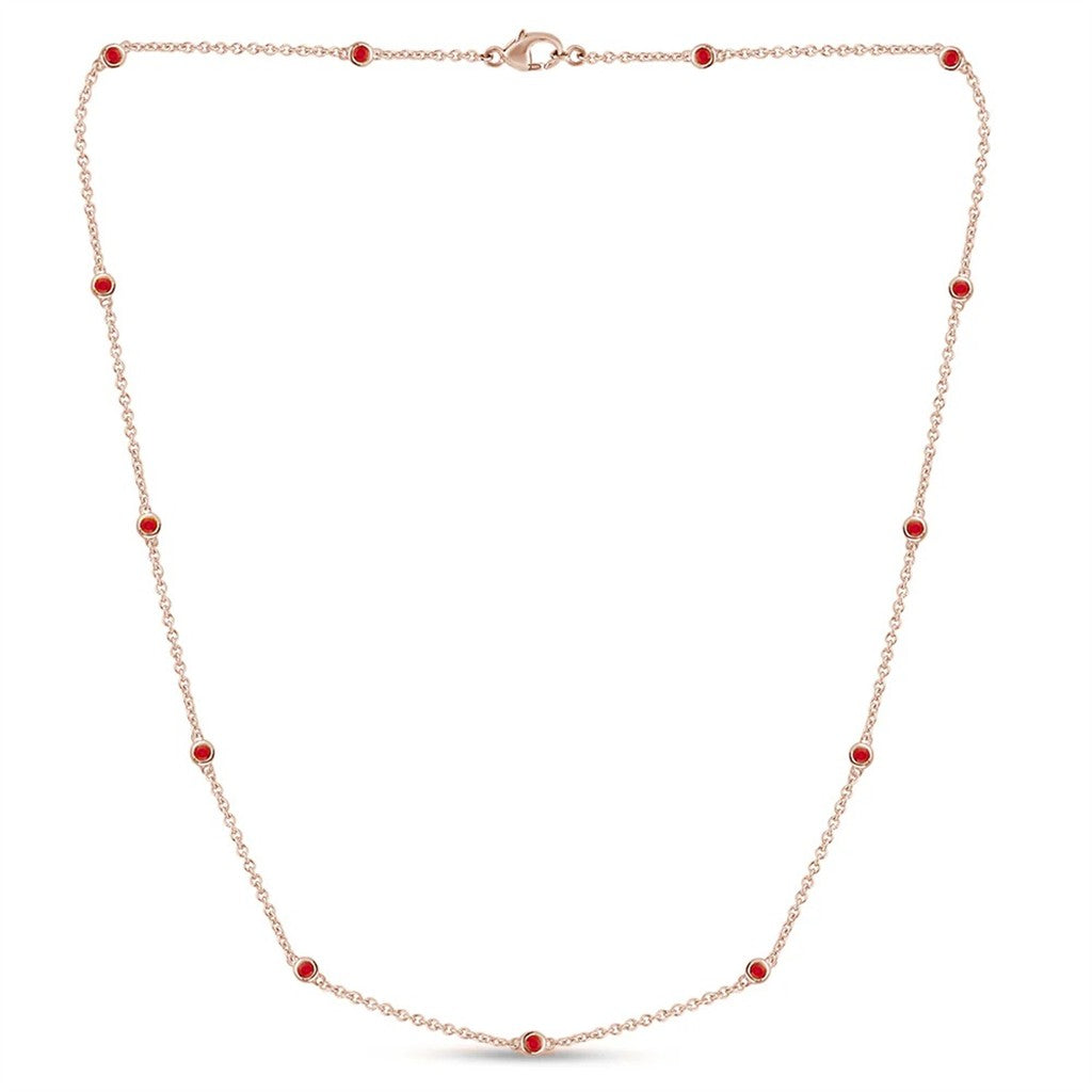 Colored Stone Necklace
