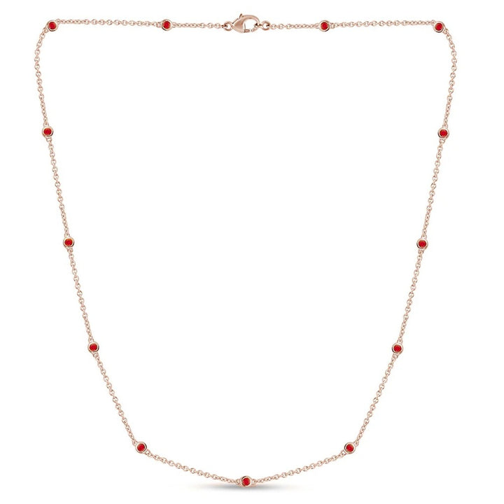 Colored Stone Necklace