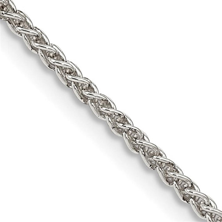 White .925 1.75 MM Spiga Chain 20" Long