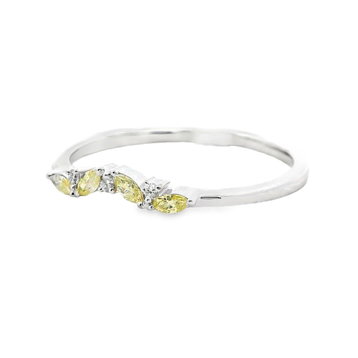 Womens Wedding Band Lab Diamond