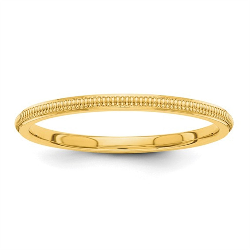 Eternity Style Womens Wedding Band Precious Metal 14 Karat Gold Yellow size 7