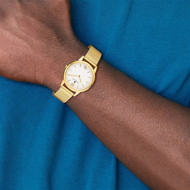 Dress Style Quartz (Battery) Mens Watch with a Stainless Steel Band By Charles Hubert