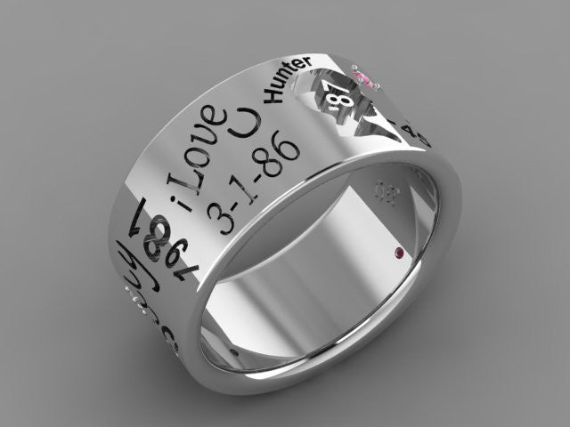 My Story Ring: Created for Rita Bishop